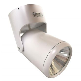 Trade Shop Trade Shop - Copy Of Faretto Orientabile Track Spotlight 7w Bianco Supporto Muro Soffitto Luce 6000k 86104
