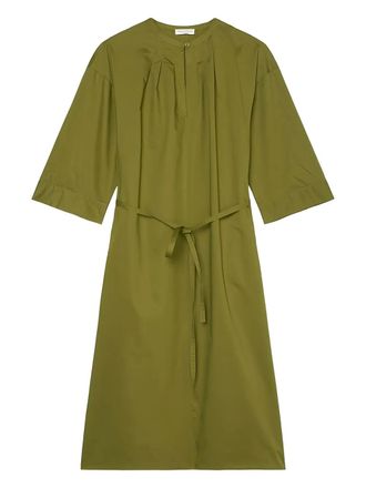 Marc O'Polo Blousejurk met ceintuur - Groen