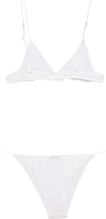 Os&eacute;ree Bridal Lace Triangle Set