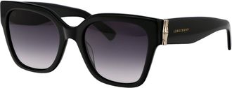 Longchamp Womens Sunglasses Lo732s Black Acetate