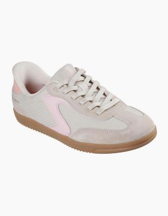 Skechers Womens Skechers Slip-ins: Hotshot 185323 in Natural/Pink - Cream - Size: 4