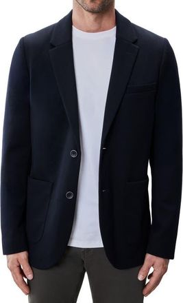 Robert Barakett Blum Heathered Knit Sport Coat in Navy at Nordstrom, Size Xx-Large