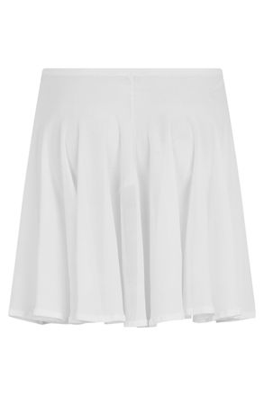 Alaia Womens Mini Skirt Fine-Knit White Viscose