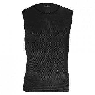 GripGrab Ultralight Sleeveless Mesh Baselayer Funktionsshirt - Unisex | schwarz