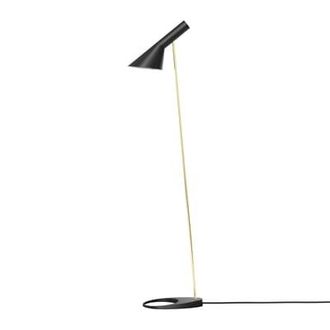 Louis Poulsen Floor lamp AJ - Black - Zinc - Designer Arne Jacobsen