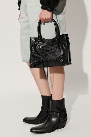 Balenciaga Handbag Le City Mini, Womens, Black