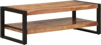 vidaXL Coffee Table 120x55x40 cm Solid Wood Acacia vidaXL