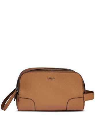 Lancel Charlie toilettas - Bruin