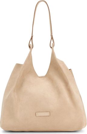 Gianni Chiarini Dua Shoulder Bag - Dames - Shoppers - Beige - ONE Size - Leer - Tassen