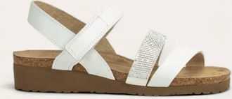 Naot Womens Krista Sandal In White Leather