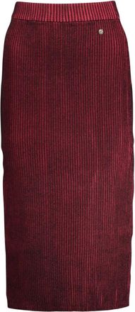 Desigual Falda Larga Bloody - Skirts - Mujer - Rojo - M