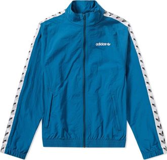 adidas Originals Vintage Track Jacket With Taped Side Stripe Blue CE4827