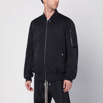 Rick Owens Bomber con zip nero