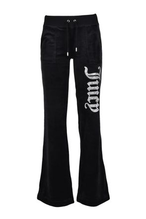Juicy Couture Black Velvet Sweatpants