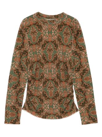 Barbour x Farm Rio Luana sweater - women - Wool - M - Green