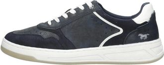Mustang Veterschoenen Laag - Heren - Sneakers - Blauw - 40 EU - Schoenen