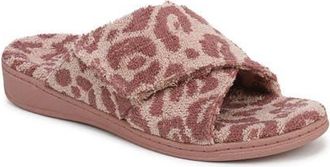 Vionic Relax II Plush Slide Sandal in Pink Multi at Nordstrom, Size 11