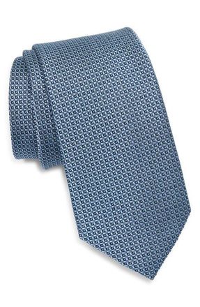 Nordstrom Ruty Micro Silk Tie in Blue at Nordstrom