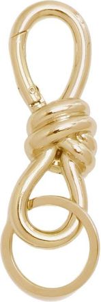 Petit Moments Knot Keychain in Gold at Nordstrom