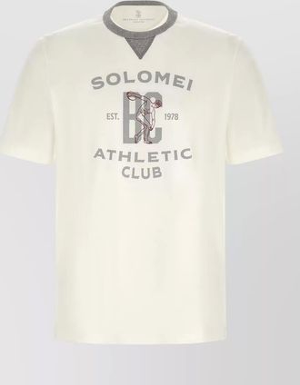 Brunello Cucinelli printed cotton t-shirt