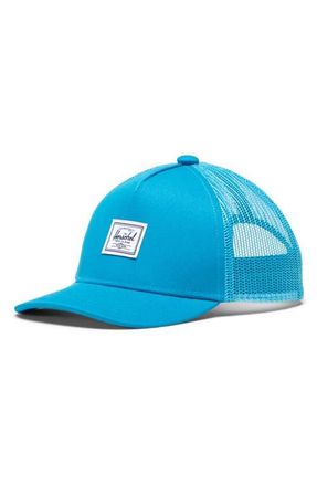 Herschel Whaler Mesh Trucker Hat in Hawaiian Surf at Nordstrom, Size 6-18 M