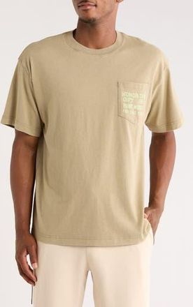 Honor The Gift Paint Works Graphic Pocket T-Shirt in Taupe at Nordstrom Rack, Size Medium