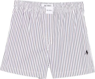 The Attico Striped Boxer Shorts - Dames - Bermuda - Veelkleurig - XS - Korte Broeken