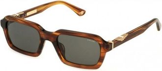 Police Origins 57 Spll 14 Zonnebril - Heren - Zonnebrillen - Bruin - 53 MM - Accessoires