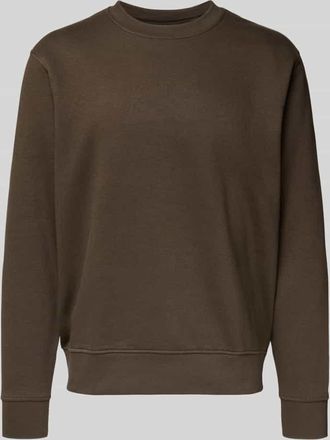 Jack & Jones Jack & Jones Longsleeve mit Rundhalsausschnitt in Dunkelbraun, Gr&ouml;&szlig;e XL