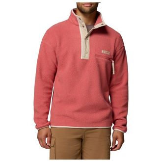 Columbia Helvetia II Half Snap Fleece Fleecepullover f&uuml;r Herren | rot