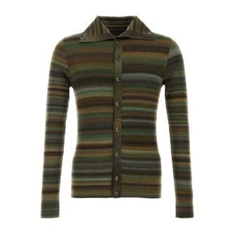 Dolce & Gabbana Costa Stripe gebreid vest - Heren - Truien - Veelkleurig - Maat: L Wol