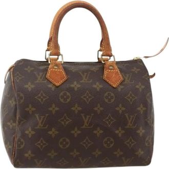 Louis Vuitton Pre-owned Handbags, female, Brown, Size: ONE SIZE Pre-owned Speedy 25 Handbag