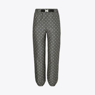 Tory Burch Womens T Monogram Tech Jacquard Jogger, size XS