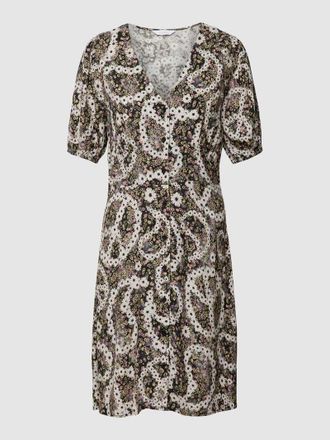 Frog Box Blusenkleid aus Viskose in Black, Größe 36