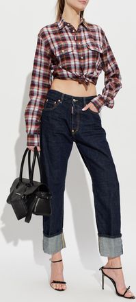 Dsquared2 Tomboy Jeans, Womens, Navy Blue