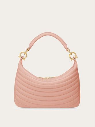 Ferragamo Womens Pink Calf Leather Bag
