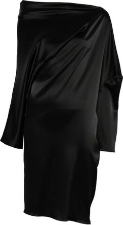 Gianluca Capannolo Gedrapeerde mini-jurk - Zwart