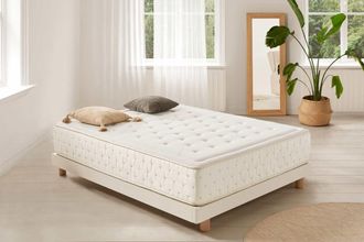 Moonia Colch&oacute;n Viscoel&aacute;stica Premium Cashmere Viscoel&aacute;stico Alta Densidad Ergon&oacute;mico - 90x200 Cm - Moonia