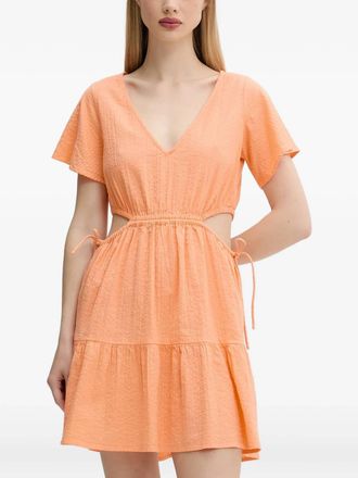 Rip Curl Cala Vadella Dress In Orange