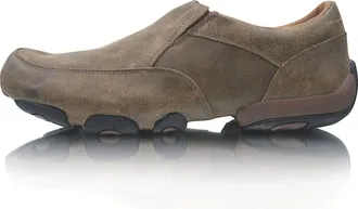 Twisted X Boots Mens Slip On Driving Mocs Shoes In Bomber