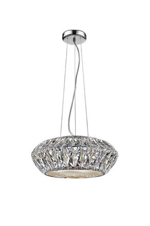 Netlighting Armel 4 Light LED Chrome Ceiling Fitting in Grey