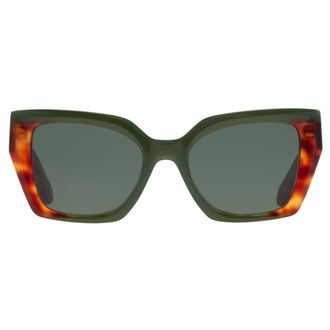 Ferragamo Ferragamo Green Butterfly Ladies Sunglasses SF2035S 335 52