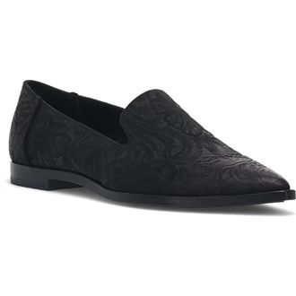 Frye Kenzie Loafer in Black Floral at Nordstrom Rack, Size 6