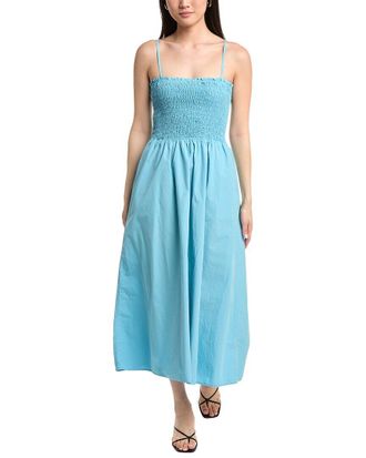 Nation Ltd Sibelle Smocked Midi Dress