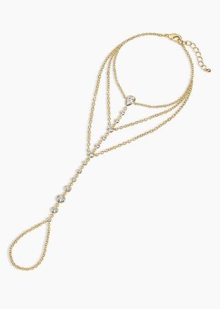 Electric Picks Bowie Hand Chain in Gold at Nordstrom