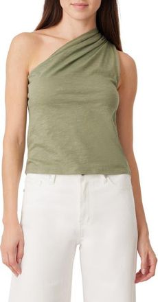 Habitual One-Shoulder Knit Top in Sage at Nordstrom, Size X-Small