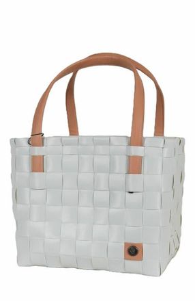 Handed By Color Block Recycled Tote Bag in Misty Grey at Nordstrom, Size Medium