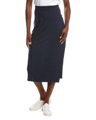 Vince Draped Midi Skirt