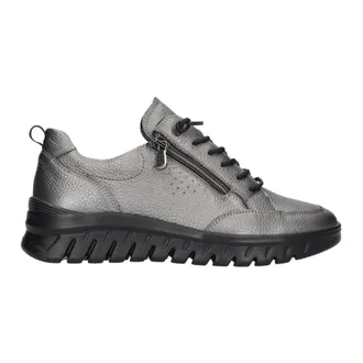Waldl&auml;ufer Schoenen, Dames, Grijs, 40 1/2 EU, Leer, H-Biggi Sneaker