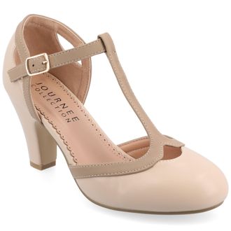 Journee Collection Women & apos;s Olina Medium and Wide Width Pumps